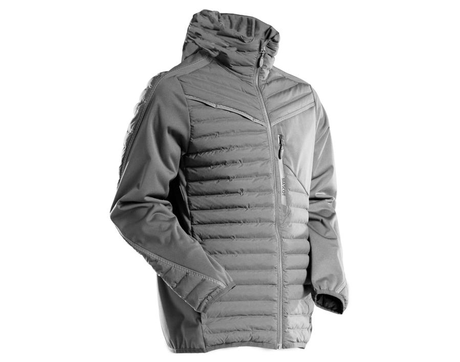 Giacca con cappuccio CUSTOMIZED grigio pietra