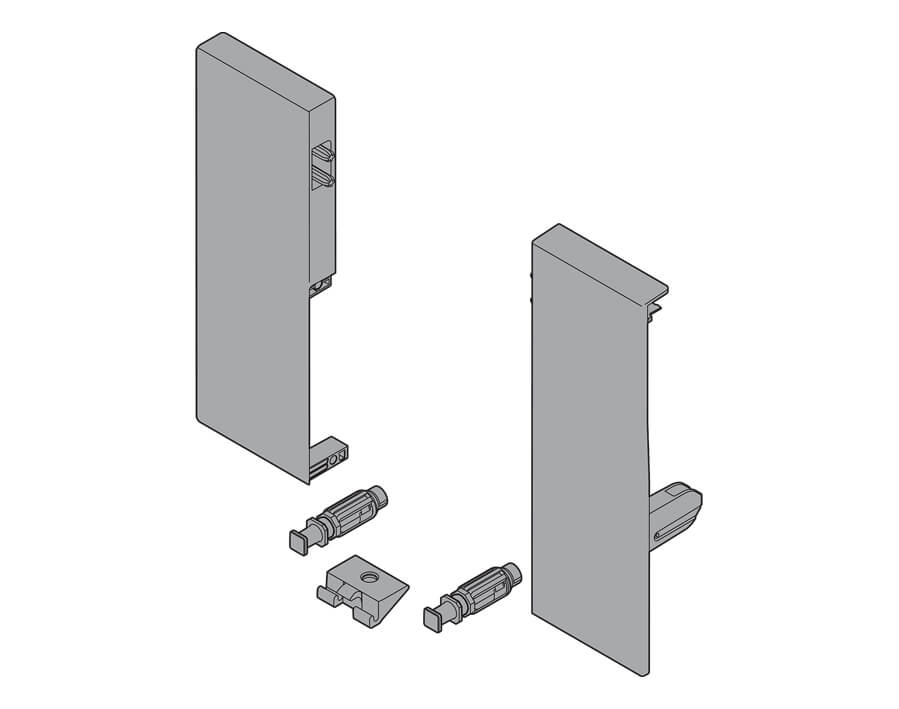 Supporto per frontale sinistra/destra per cassettone interno altezza C TANDEMBOX antaro  