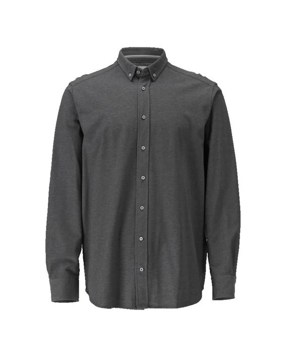 Camicia FRONTLINE antracite scuro/grigio chiaro melange