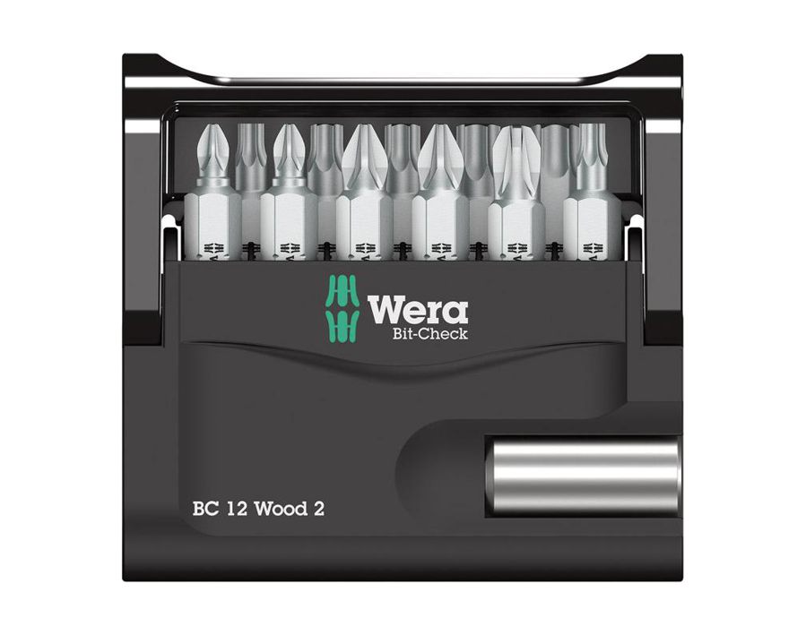 Bit-Sortiment Bit-Check 12 Wood 2, 12-teilig