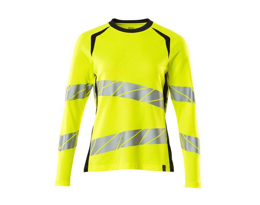 Maglietta, a maniche lunghe ACCELERATE SAFE hi-vis giallo/blu navy scuro