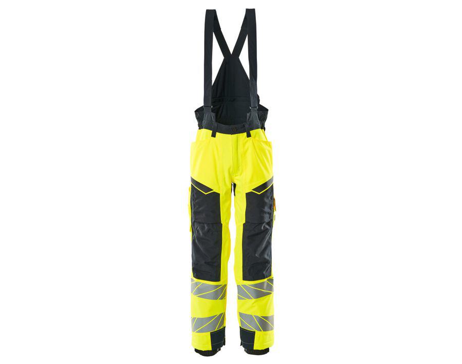 Pantaloni antifreddo ACCELERATE SAFE hi-vis giallo/blu navy scuro
