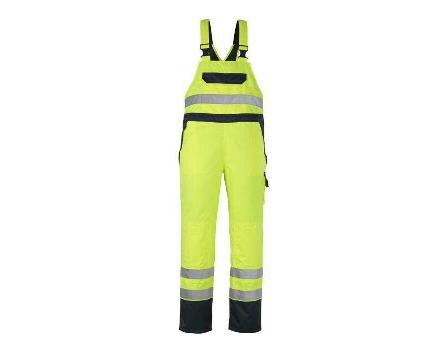 Salopette sovrapantalone SAFE IMAGE hi-vis giallo/blu navy