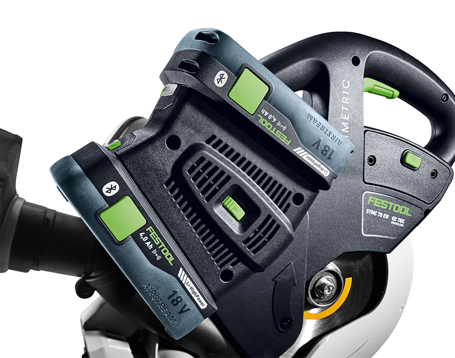 Sega a batteria per listelli SYMMETRIC SYMC 70 4,0 EBI-Plus 