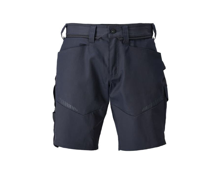 Pantalone corto CUSTOMIZED blu navy scuro