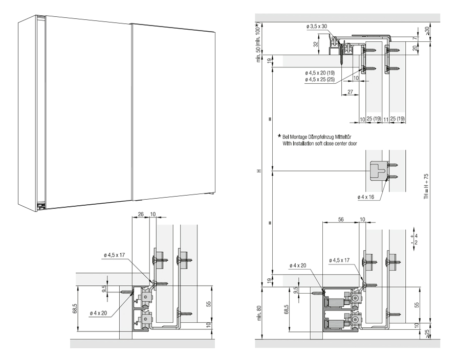 Hawa Combino 50 H Forslide (FS)