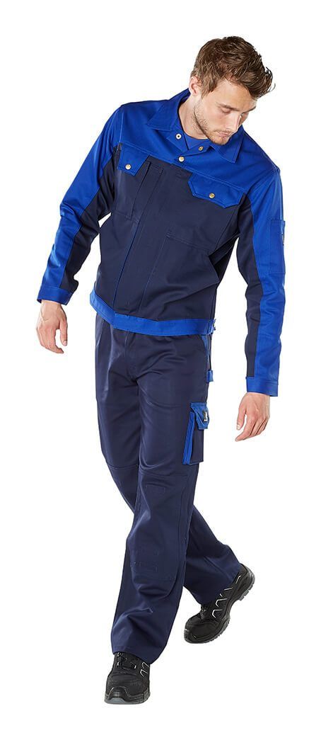Pantaloni con tasche porta-ginocchiere IMAGE blu navy/blu royal