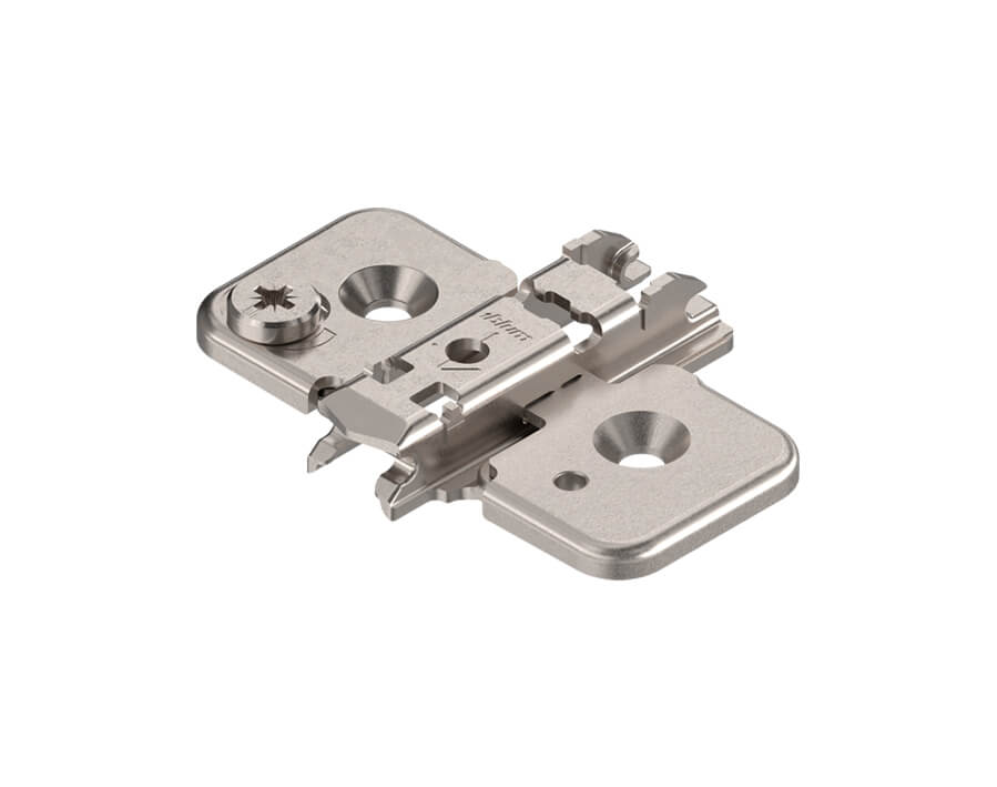 Piastrina di premontaggio a croce con eccentrico CLIP top