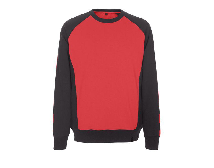 Felpa UNIQUE rosso/nero