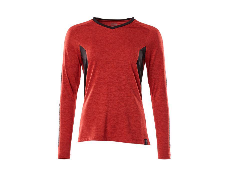 Maglietta, a maniche lunghe ACCELERATE rosso/nero