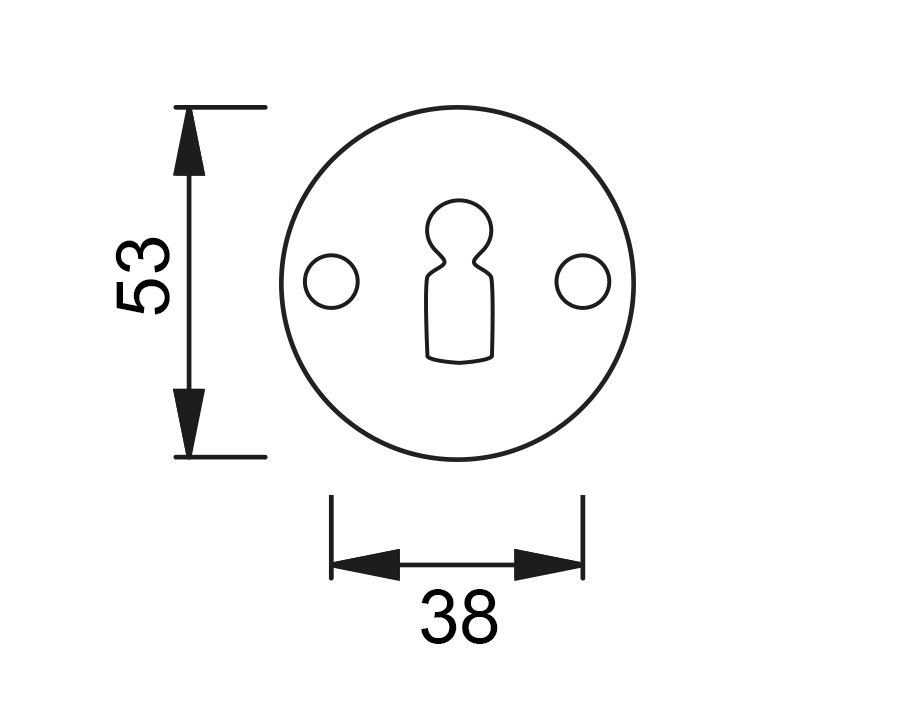 Guarnitura con rosetta e bocchetta