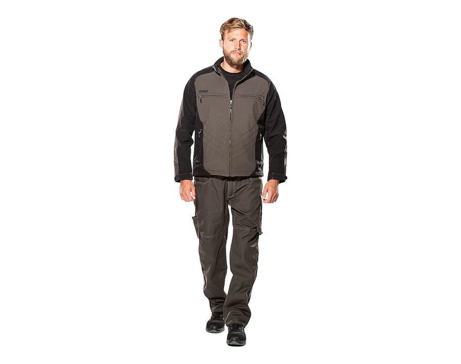 Pantaloni con tasche sulle cosce UNIQUE antracite/nero