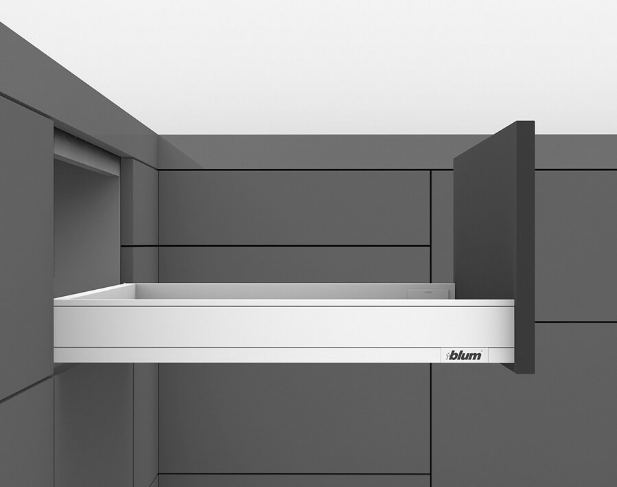 LEGRABOX pure bianco seta opaco - altezza N