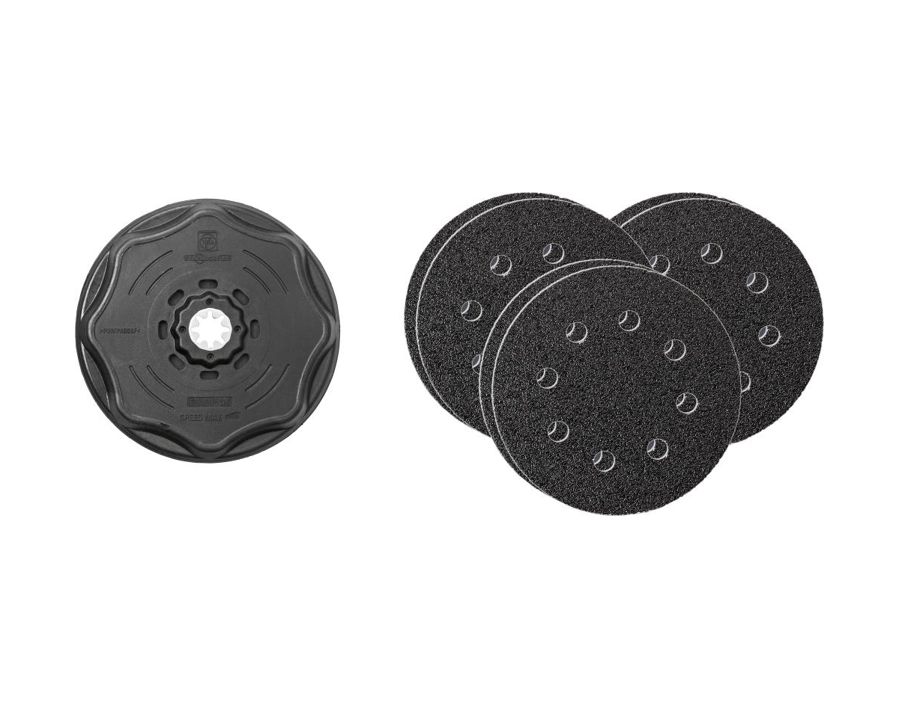 Klett-Schleifscheiben-Set