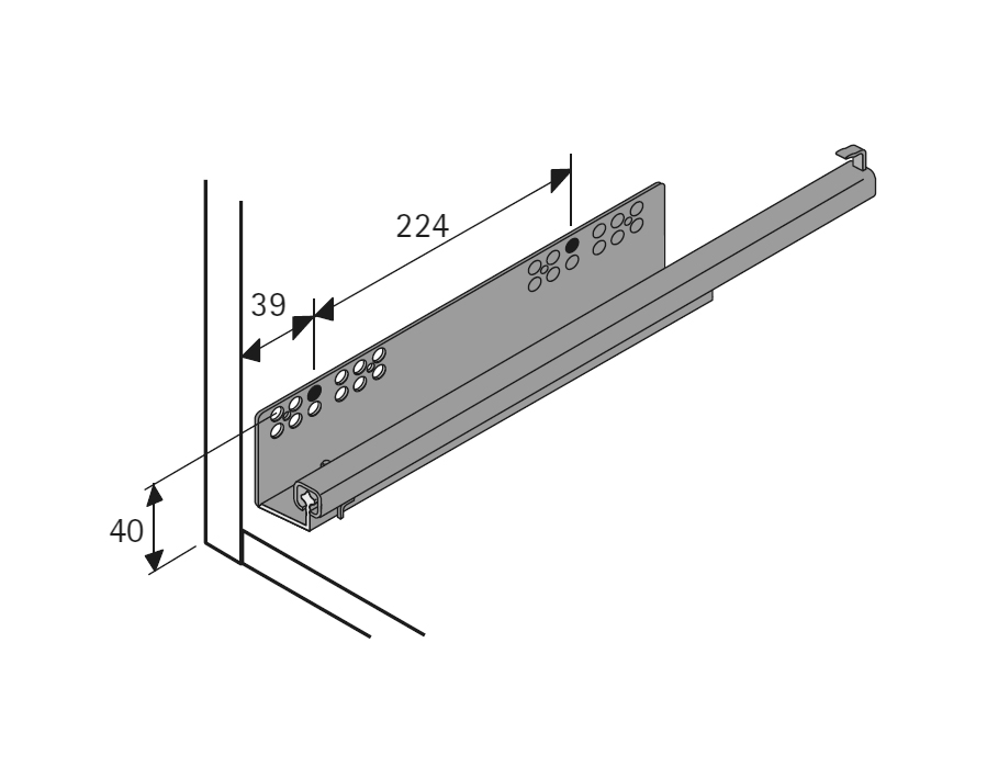 Portapantaloni estraibile Amari 