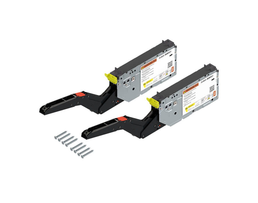 Set base forza AVENTOS HK top - TIP-ON (viti per truciolare) 