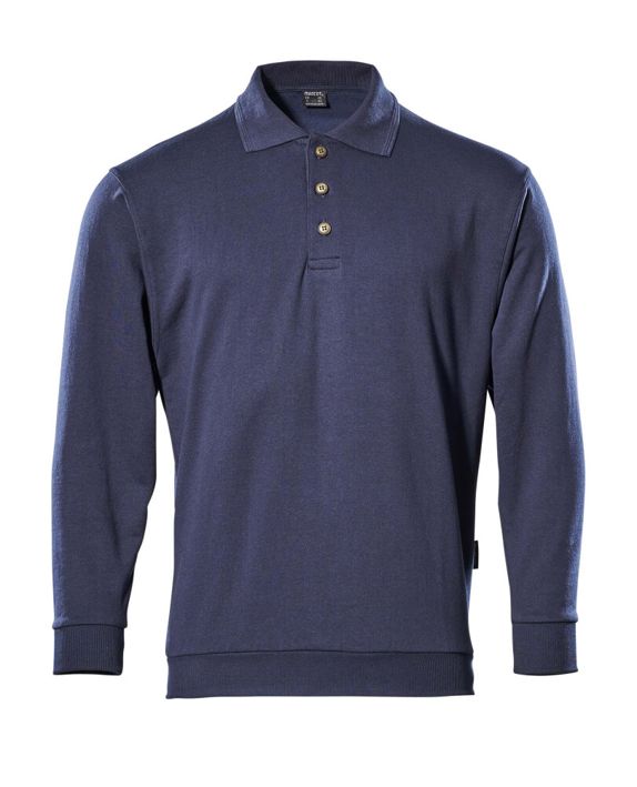 Polo Felpata CROSSOVER blu navy