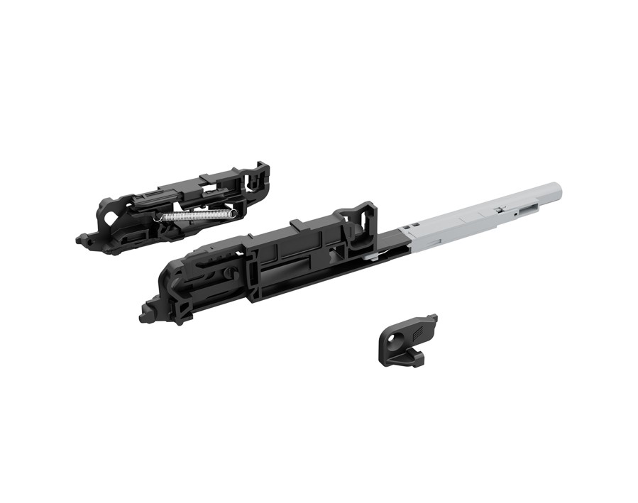 Scatola con Push to open per telaio per cartelle sospese e cassetto per parete attrezzata