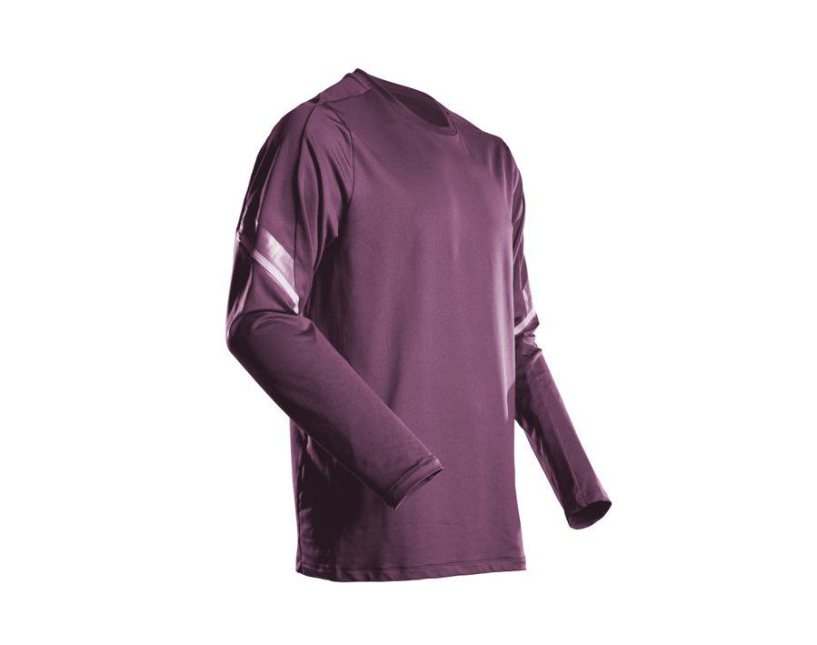 Maglietta, a maniche lunghe CUSTOMIZED bordeaux