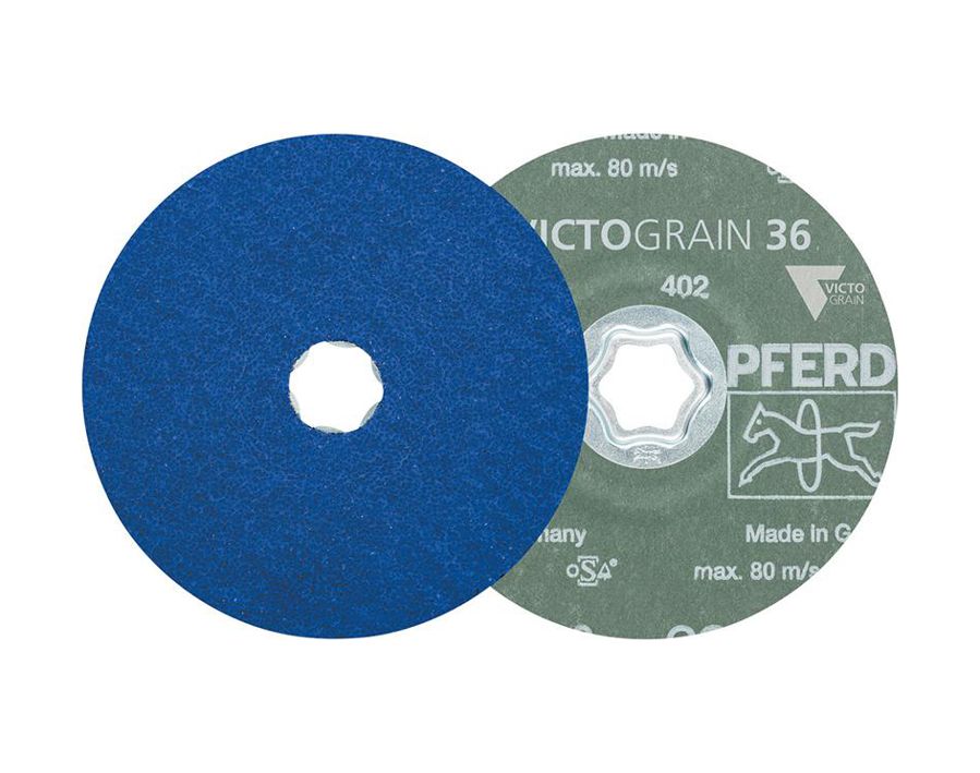 COMBICLICK-Fiberschleifscheibe VICTOGRAIN-COOL, Ø 125 mm