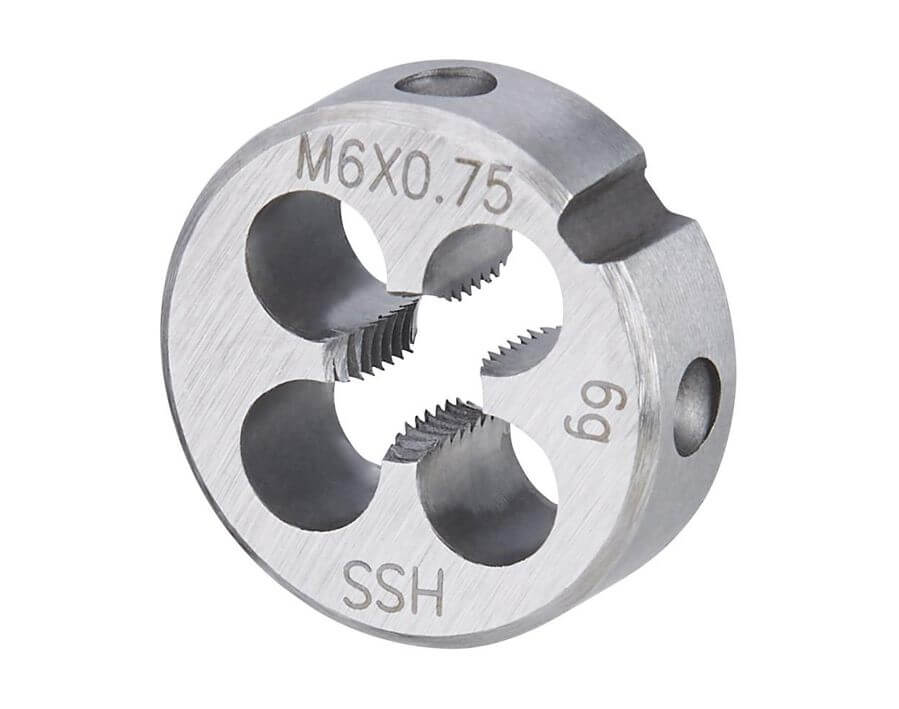 Schneideisen für metrisches Feingewinde