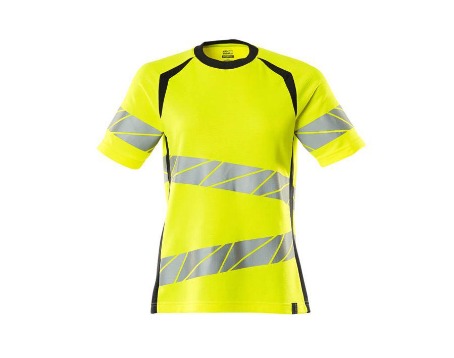 Maglietta ACCELERATE SAFE hi-vis giallo/blu navy scuro