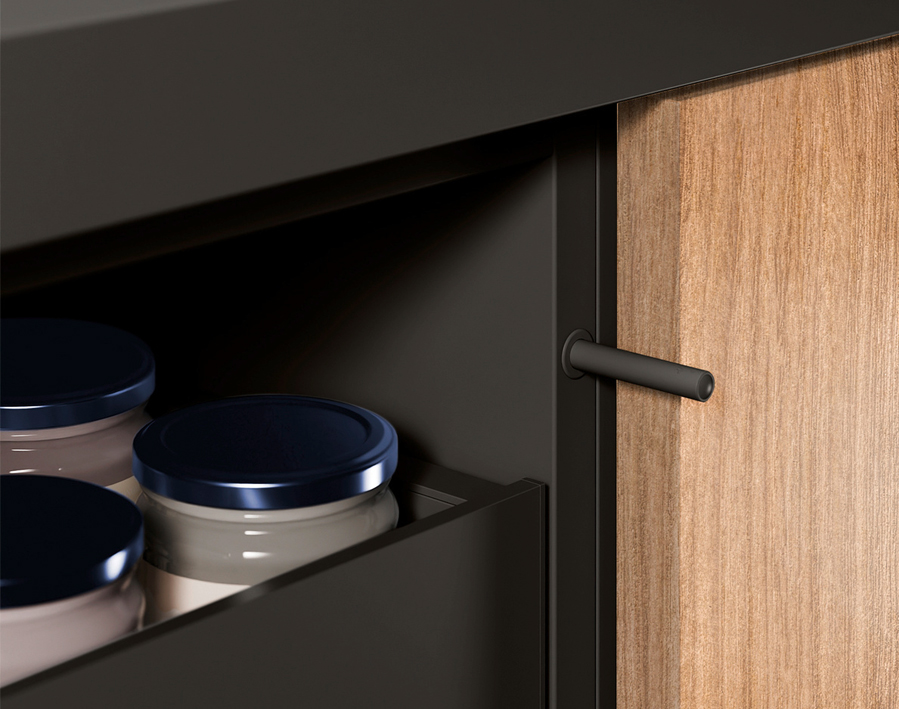 Push to open pin da incasso - corsa lunga 