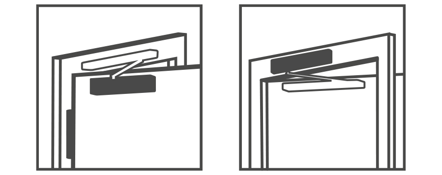 Chiudiporta confortevole TS 83 BCA AC EN 3 - 6