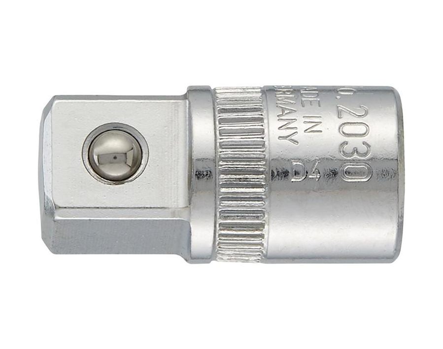 Vergrößerungsstück von 1/4" Innenvierkant auf 3/8" Außenvierkant