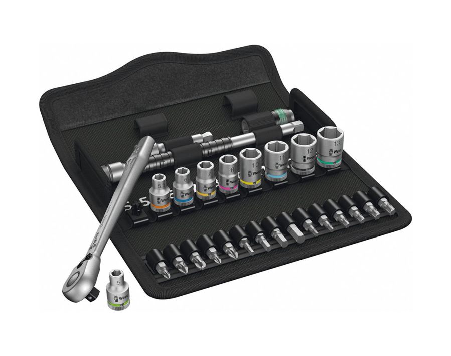 Sechskant-Steckschlüssel-Garnitur 1/4" Zyklop Metal Switch