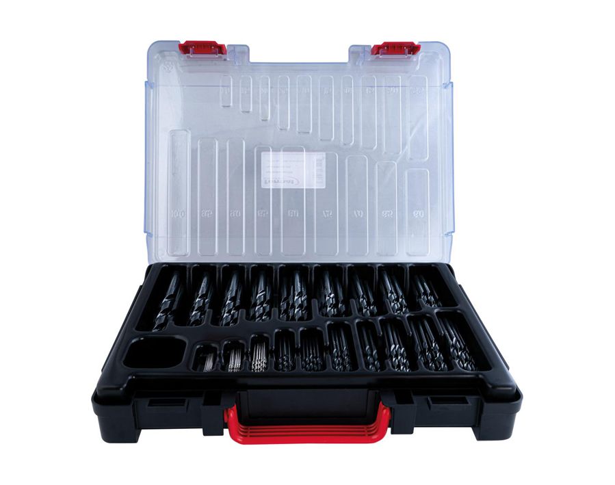 Spiralbohrer-Satz mit zyl. Schaft