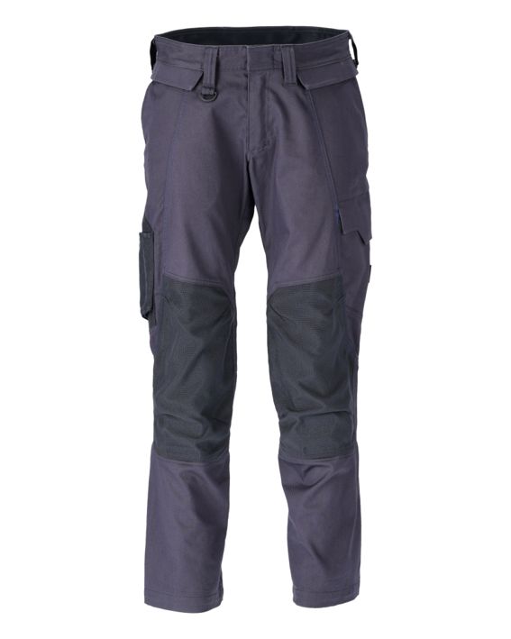 Pantaloni con tasche porta-ginocchiere ACCELERATE blu navy scuro