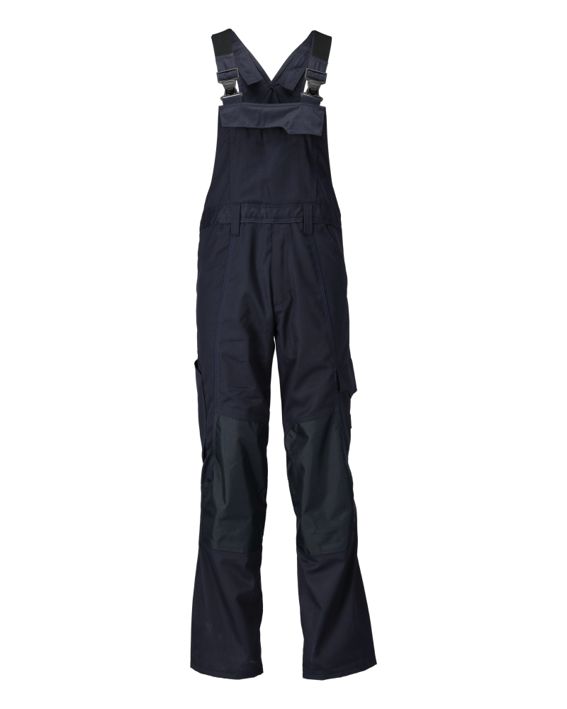 Salopette con tasche porta-ginocchiere ACCELERATE blu navy scuro