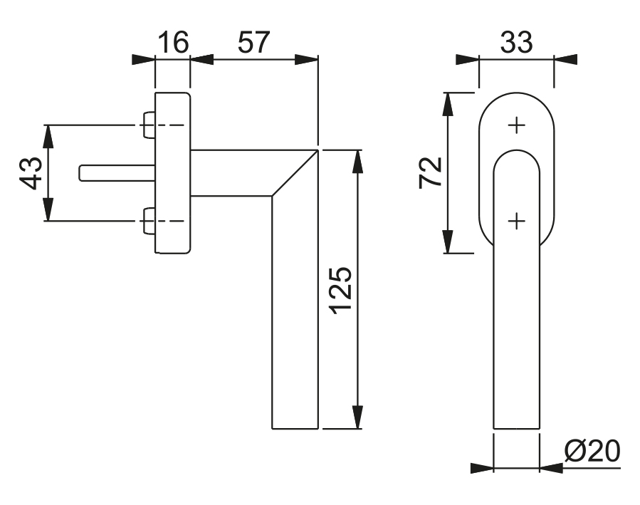 Martellina DK con Secustik® e VarioFit® serie Amsterdam E0400/US956