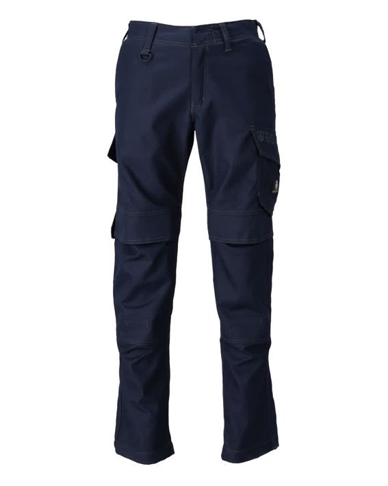 Pantaloni con tasche porta-ginocchiere MULTISAFE blu navy scuro