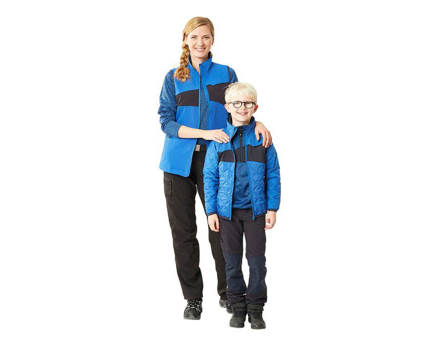 Maglione in pile da bambino ACCELERATE verde prato/verde