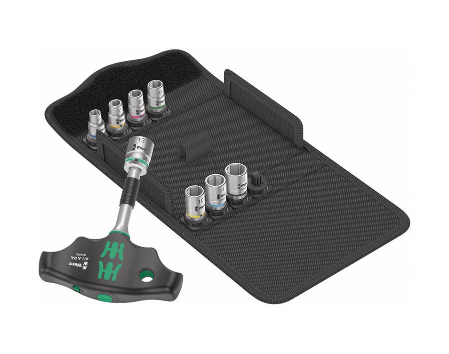 Kraftform Kompakt 400 RA Steckschlüssel-Satz, 9-teilig