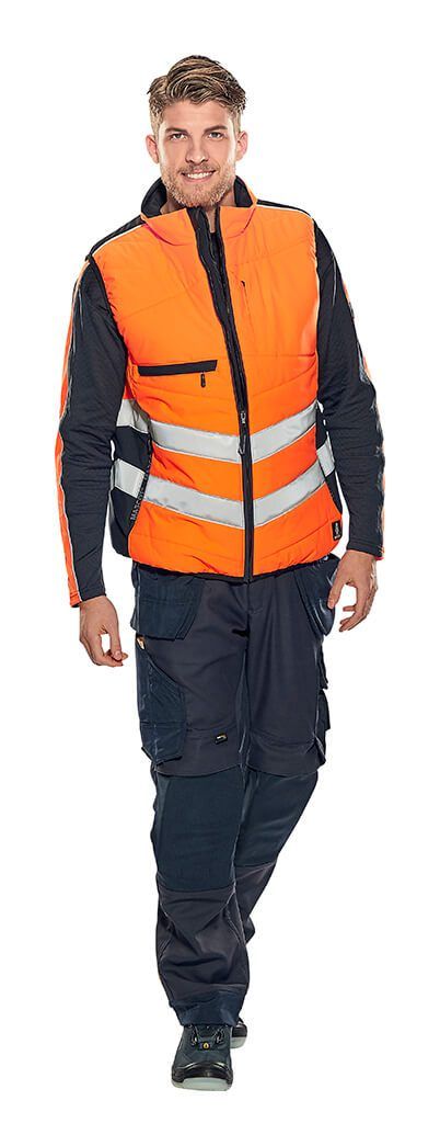 Gilet antifreddo SAFE SUPREME hi-vis arancio/antracite scuro