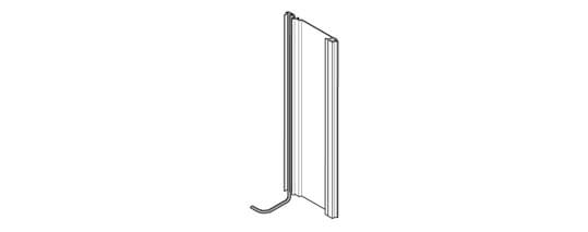 Profilato portante per SERVO-DRIVE LEGRABOX/TANDEMBOX/MOVENTO/