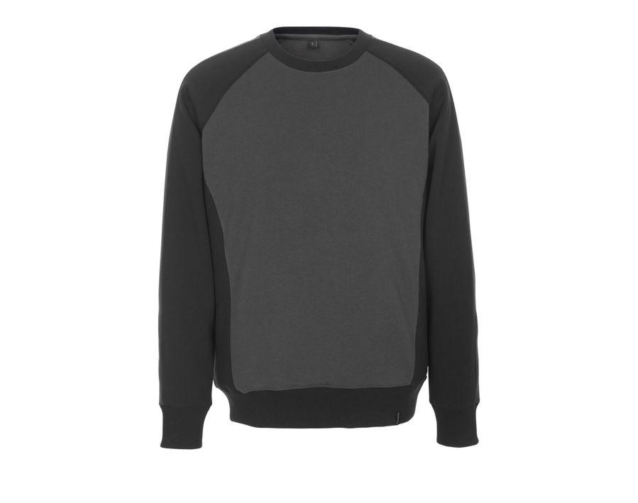 Felpa UNIQUE antracite scuro/nero