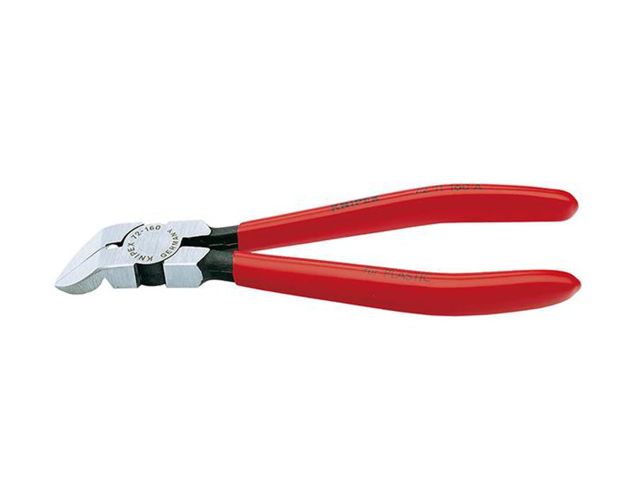 Kunststoff-Seitenschneider, 45° gewinkelte Schneiden