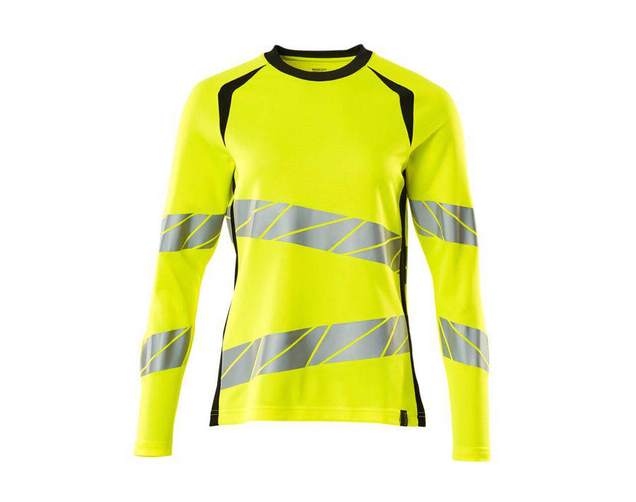 Maglietta, a maniche lunghe ACCELERATE SAFE hi-vis giallo/nero