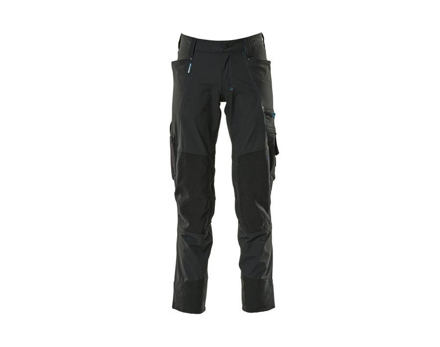 Pantaloni con tasche porta-ginocchiere ADVANCED nero