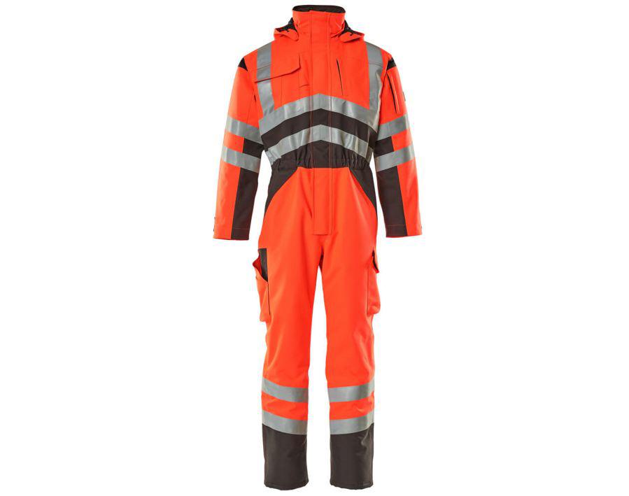 Tuta antifreddo SAFE YOUNG hi-vis rosso/antracite scuro