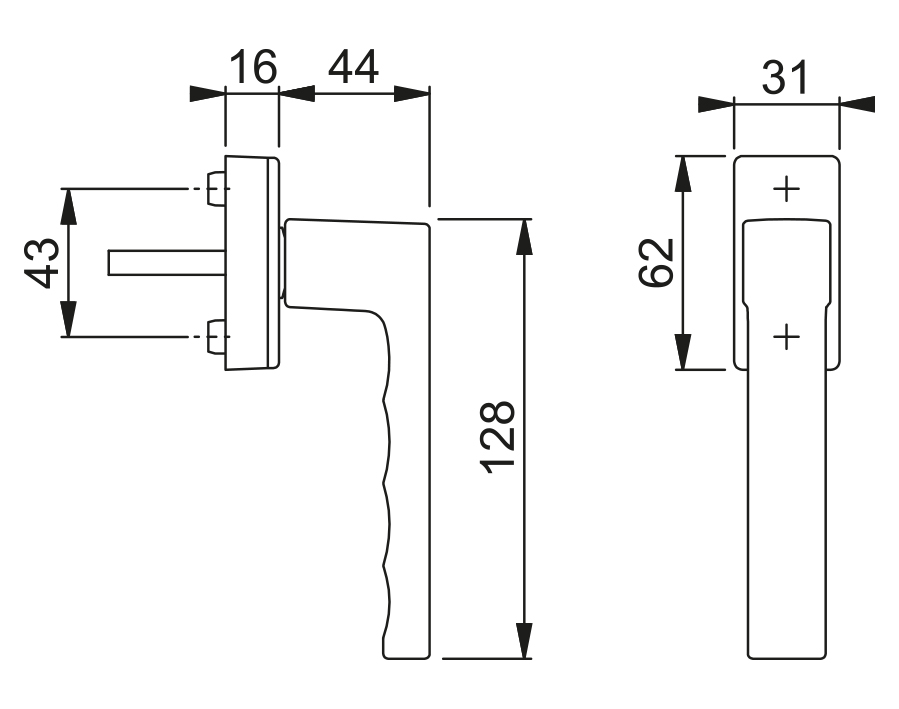 Martellina DK con SecuForte® e VarioFit® serie Toulon 0737/UD9024
