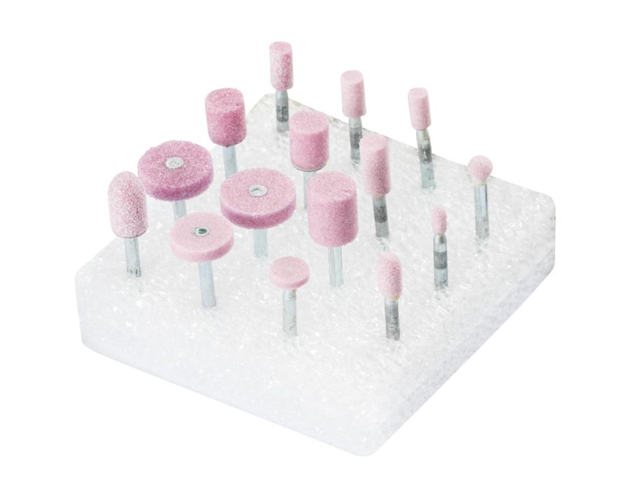 Korund-Schleifstift-Satz STEEL EDGE 2002