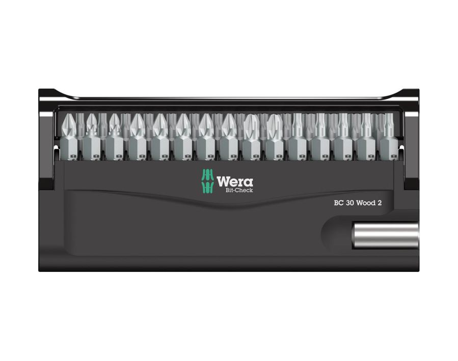 Bit-Sortiment Bit-Check 30 Wood 2, 30-teilig
