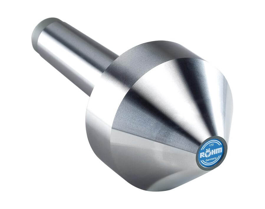 Mitlaufender Zentrierkegel, stumpf