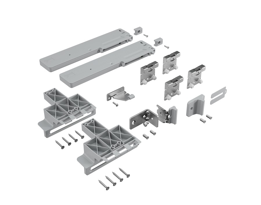 TopLine 27 Kit con ammortizzatore per mobile a 2 ante