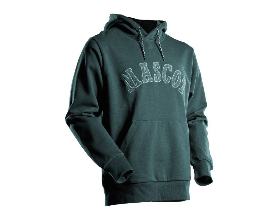 Felpa con cappuccio CUSTOMIZED verde foresta